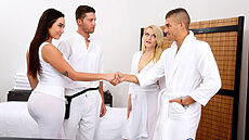 I’ll Massage You And… She’ll Fuck Your Husband! Sneaky Sex video Super Hot Masseuse - Karlee Grey - Reality Kings I will Massage You And She will Fuck Your Husband