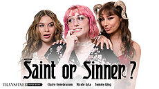 New Transfixed scene Nicole Aria & Claire Tenebrarum in Saint Or Sinner?
