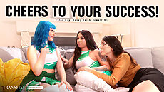 New Transfixed scene Jewelz Blu & Khloe Kay in Cheers To Your Success!