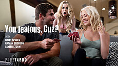 Haley Spades Nathan Bronson & Skyler Storm in You Jealous
