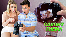 As the couple snoops around the master bedroom, they find a sex video on Chloe’s boss’ camera.