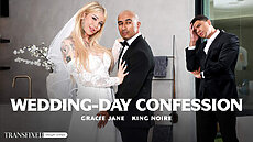 New Transfixed scene King Noire & Gracie Jane in Wedding-Day Confession