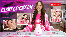 she is about to reveal her most secret hack to achieve that glowing skin, one that requires the assistance of a male friend and his creamy talents…