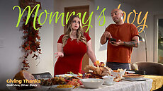 Mommy's Boy scene Oliver Davis & Codi Vore in Giving Thanks