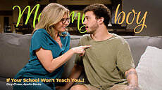 Mommy's Boy scene Cory Chase & Apollo Banks in If Your School Won't Teach You..!