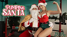 The hot instructor invites Santa to work out with her, only to show him that there’s an extra naughty exercise that can only make the season jollier sex