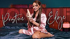 Pristine’s stepson, to keep her distracted while his dad finishes. It’s also the perfect moment for Austin to give her his present a dildo