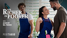 Alison Rey & Will Pounder in For Richer Or Poorer - Pure Taboo scene