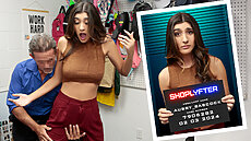 Oddly enough, as she fingers Aubry, he realizes that she’s clenching. Surprise!
