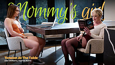Dee Williams & Sophia Burns in Tension At The Table Mommy's Girl