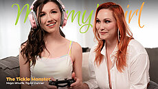 Maya Woulfe & Taylor Gunner in The Tickle Monster Mommy's Girl