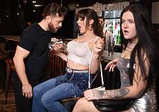 Johnny Donovan &Rana Katana fucking in the new Trans Angels porn 'Wet Titty T-Shirt Fiasco'