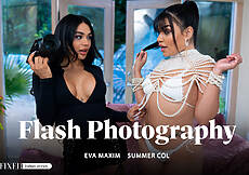 New Transfixed scene Summer Col & Eva Maxim in Flash Photography
