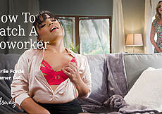 ADULT TIME - How To Catch A Coworker XXX Girlsway Charlie Forde, Summer Col
