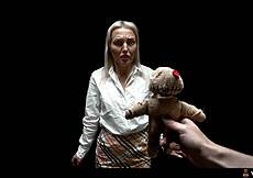 you pull out a voodoo doll in front of her face and show Lovita the power it wields over her body.