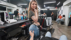 MOFOS Lucky Anne & Parker Ambrose in At The Barbershop lpi video