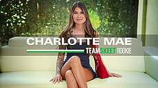 She's New Charlotte Mae - Newbie Charlotte Mae Debuts With a Nasty Facial Team Skeet porn video