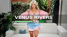 She's New Venus Rivers - Cute Blonde Breaks All the Rules and Shoots Her First Porn Team Skeet porn video