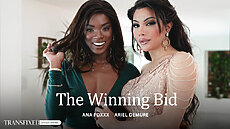 New Transfixed Scene - Ariel Demure & Ana Foxxx in The Winning Bid Upcoming Trans Porn