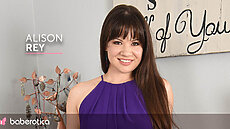 New Solo Porn Video Spicy Interview With Naughty Girl Alison Rey BABEROTICA
