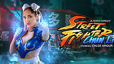 New VR Scene Street Fighter: Chun Li (A Porn Parody) VRConk Chloe Amour  VR Porn