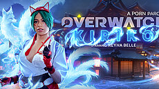New VR Scene Overwatch: Kiriko (A Porn Parody) VRConk Reyna Belle  VR Porn