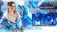 New VR Scene Overwatch: Mei (A Porn Parody) VRConk Leana Lovings  VR Porn