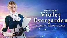 New VR Scene Violet Evergarden (A Porn Parody) VRConk Melody Marks  VR Porn