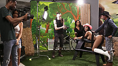 New Reality Kings scene Kira Noir, Queenie Sateen - BTS T&A  Upcoming full porn video