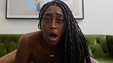 New Porn Scene Couch Chronicles: Slim Chocolate New Porn Aaliyah Alii DickHDDaily