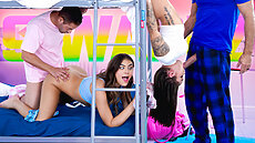 Upcoming SWAPPZ Porn College Swap Day || Daughter Swap Bunny Fae and Selina Bentz New Porn Scene