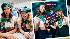 New Porn Scene TeamSkeet Kimora Quin  and  Haley Spades - Case No. 8002988 - Girl Scouts  Upcoming Porn