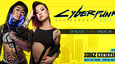 New VR Scene Cyberpunk 2077 XXX Parody VRConk Sindal Xie Sif Blvck VR Porn