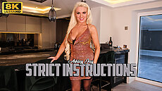 New Wank It Now video - Ashley Jay in STRICT INSTRUCTIONS  - New Porn