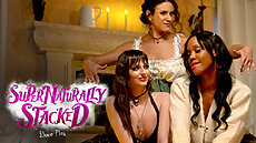 ADULT TIME - Supernaturally Stacked: Dove Plea XXX Supernaturally Stacked Penny Barber, August Skye video
