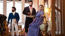 FULL PORN -  fucking in the new Trans Angels porn video 'The Debutante's Secret' UPCOMING SCENE