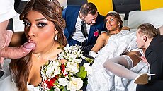 VIP4K - Vicky Menage Rock-Paper-Bride || Bride 4k video