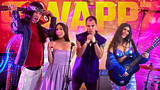 Upcoming SWAPPZ Porn Our Big Cumback || Sis Swap Sona Bella and Aubry Babcock New Porn Scene