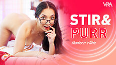 NEW VR Allure Porn Video Madison Wilde : Stir & Purr