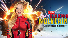 New VR Scene Lady Deadpool & Wolverine (A Porn Parody) VRConk Blake Blossom  VR Porn