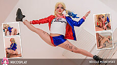 NuCosplay Tiny Harley Quinn Pornstar Nicole Murkovski In A Hot Anal Encounter New Porn Update