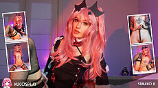 NuCosplay Buttplug Sex For Skinny Slutty Vamp Sunako K New Porn Update