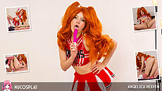 NuCosplay Big Nipped Angelica Heaven Gives Herself A Nice Anal Orgasm New Porn Update