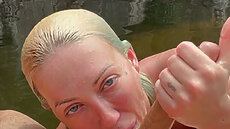 Video Trailer MR Lucky VIP Blonde Siren Adira Allure's Outdoor Sex And Facial Adventure New Full Scene