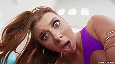 Little does Stella realize, their yoga instructor Will Ponder, is a hot, hung and ready to fuck stallion. Stella plans change from downward dog to doggie style and in no time, they find a way to sneak out of stretching class and into stretching that ass in an oily anal romp.