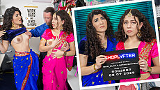 Upcoming PervZ Porn Video Case No. 8003887 - Under the Saris || Shoplyfter Nikki Slick, Satine Summers Trailer NEW