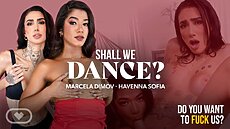 New Trans VR Porn Video Marcela Dimov,