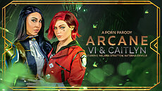 Arcane Vi & Caitlyn (A Porn Parody) Cosplay VR Porn Scene Photos