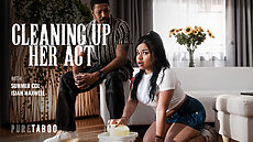 Isiah Maxwell, Summer Col in PureTaboo 'Cleaning Up Her Act' video