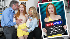 Upcoming PervZ Porn Video Case No. 8004034 - Threesome with The Vibrator Thief || Shoplyfter Andi Avalon, Scarlet Skies Trailer NEW